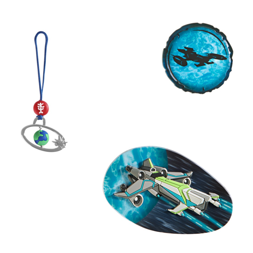 Doplnkový set obrázkov MAGIC MAGS Space Craft Spike k aktovkám GRADE, SPACE, CLOUD, KID