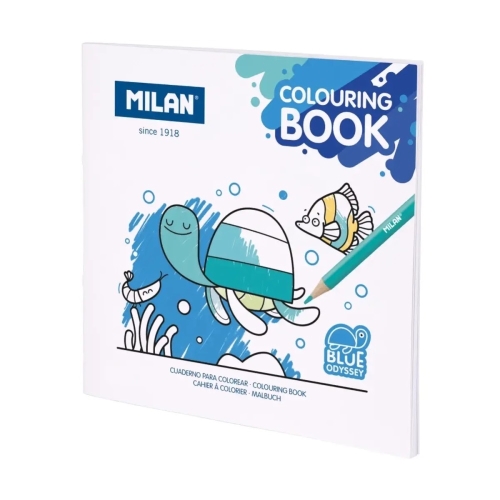 Omaľovanka MILAN - Modrá odysea