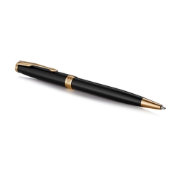 Ballpoint pen PARKER Sonnet Black GT -M- black (1)