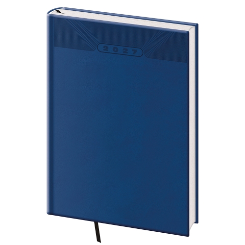 2027 Daily Planner, A4, Print Classic - Blue