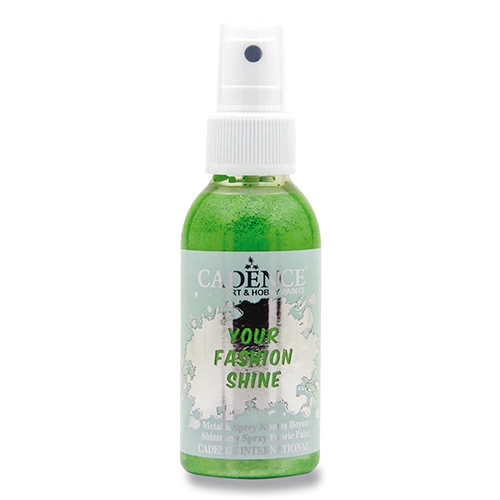 Perleťový sprej CADENCEna tmavý textil,zelená100ml