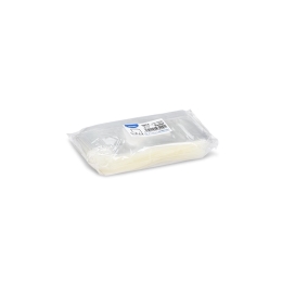 Clear (OPP) pouch with cross bottom 9,5 x 16 + 4 cm