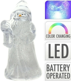Vianočná figúrka 8 cm s LED svetlom