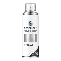 Acrylic spray Schneider Paint-It 030 - silver metallic