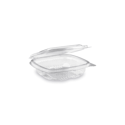 Square bowl with lid 125 ml 50 pcs