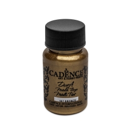 Acrylic paint Cadence D. Metallic, bronze, 50 ml