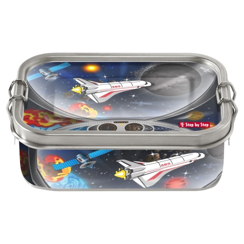 Stainless steel snack box, Sky Rocket Rico
