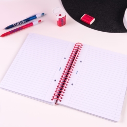 Spiral notepad A5 MILAN nata series, 80 sheets, green (2)