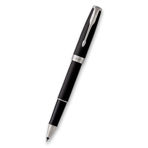 Roller Parker Sonnet Matte Black CT, black F