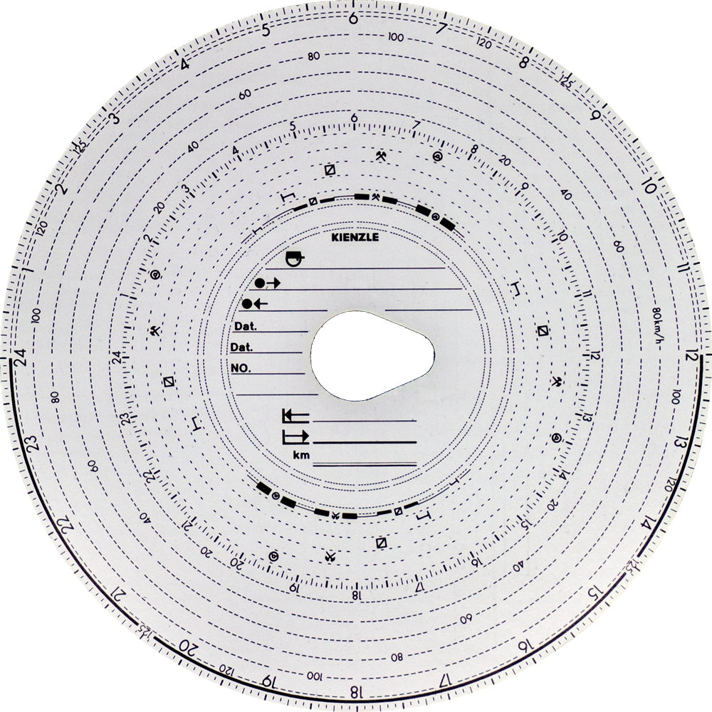 Tachokrúžky Kienzle 140-24/2 EC 4 B (100ks)