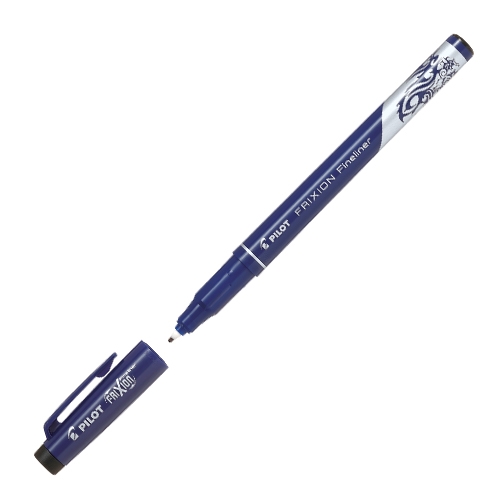 Pilot Frixion Fineliner 0.45mm, black