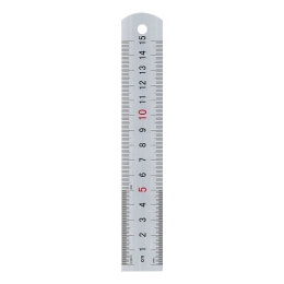 Pravítko M&G 15 cm, hliníkové (1)