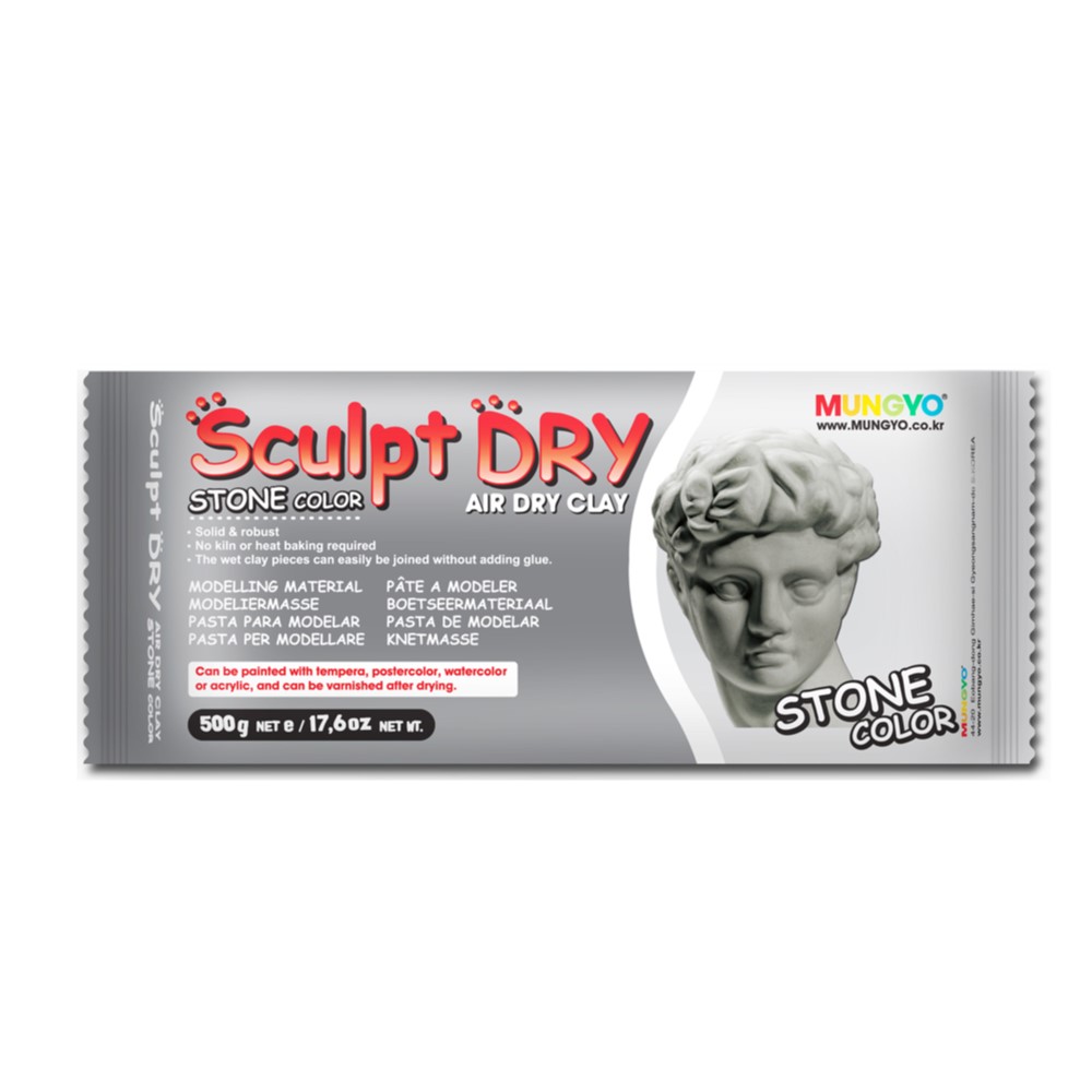 Modelovacia hmota MUNGYO 500 g, šedý kameň