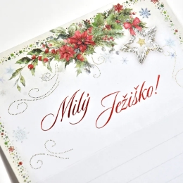 Vianočný pozdrav - list Ježiškovi