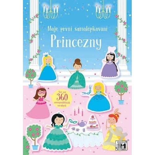 Moje prvé samolepkovanie JM Princezné