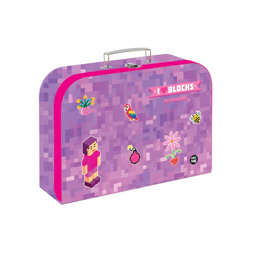 Detský kufrík lamino 34 cm - Playworld Girl