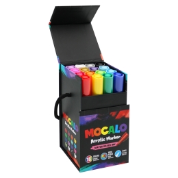 M&G MOCALO Acrylic Marker 2 mm - set of 16 colours (1)