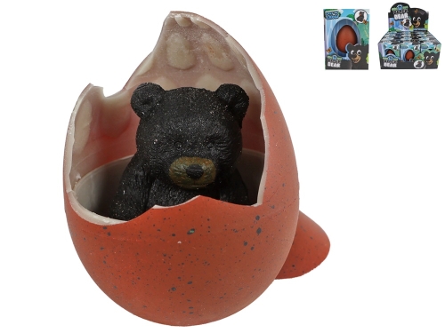 6cm egg w/growing black bear in OTB 12pcs in DBX