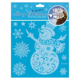 Christmas stickers 18 x 23.5 cm (mix of traditional designs) (6)