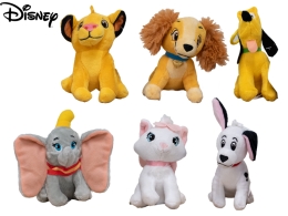 Disney prívesok na kľúče plyšový 11-12cm 6druhov 12m+
