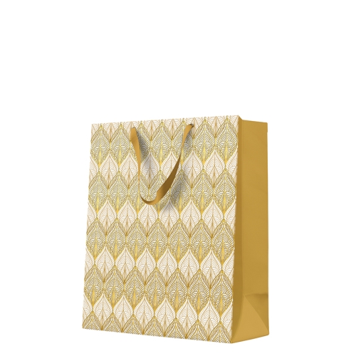 Darčeková taška large premium 26,5x33,5x13 cm Ornamental Gold