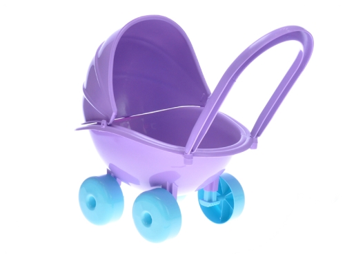 purple color 54x29x44cm plastic doll stroller