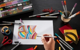 Creative set STABILO Creative Tips URBAN (10 different colors) 50 pcs set in a tin (3)