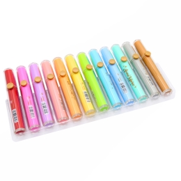 Highlighter M&G Aroma Marker Glitter (set of 12 colours) (2)