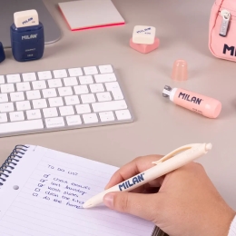 Blue ball pens P1 Touch 1,0 MILAN - blue (4)
