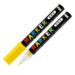 Popisovač M&amp;G MOCALO Acrylic Marker 2 mm akrylový, Yellow S400