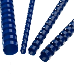 Plastic combs 28 mm blue
