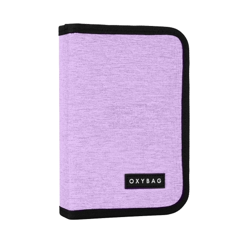 Pencil case 1-posch. empty /2 flaps UNICOLOR Violet