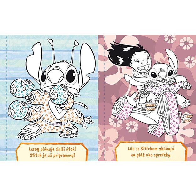 Vymaľovanky s kamienkami JM - Lilo & Stitch
