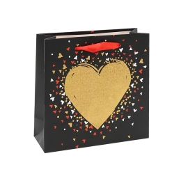 Heart Gift Bag, 14.5 x 6 x 15 cm (2)