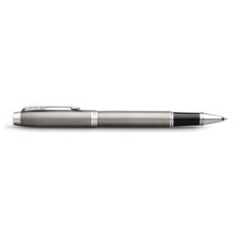 Roller PARKER IM Essential Stainless Steel CT, hrot 0,7 mm - modrá náplň (3)