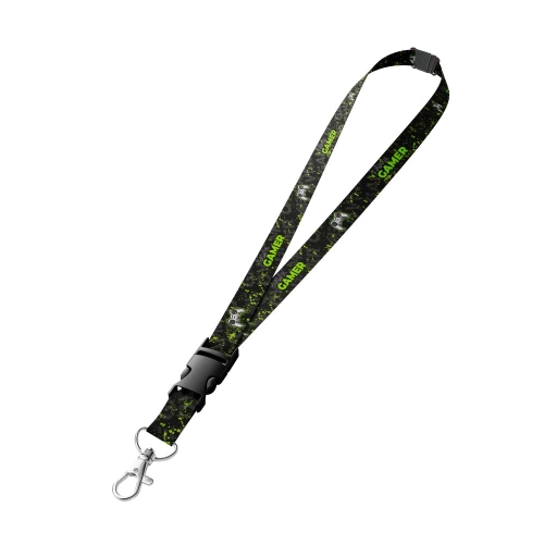 Key ring with carabiner Gamer