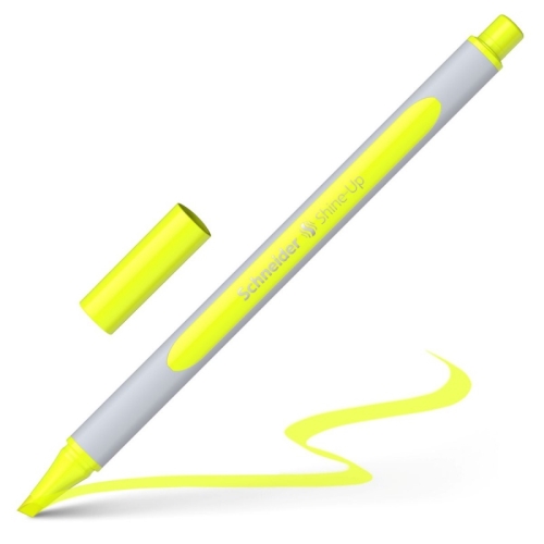 Zvýrazňovač SCHNEIDER Shine-Up, hrot 1-4 mm - fluo žltá